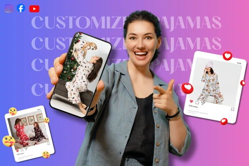 Customized Pajamas' social network