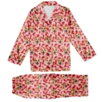 custom dog face pajamas with hearts personalized dog pj set