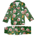 custom pajama set with baby face toys personalized photo pjs
