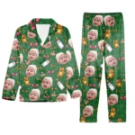 custom pajama set with baby face toys personalized photo pjs