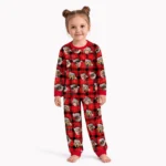custom face family photo christmas pajama set