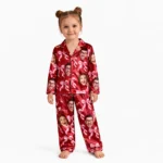 custom face photo pajama set for couples