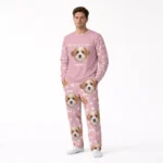 personalized dog face pajamas with name