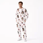 personalized golf pajamas with custom face