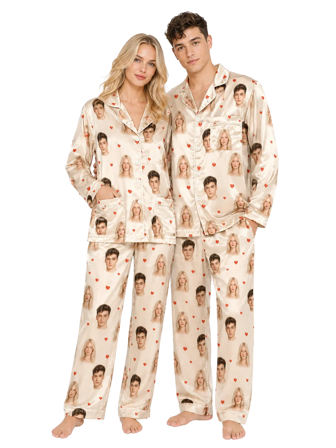 Couples pajamas banner