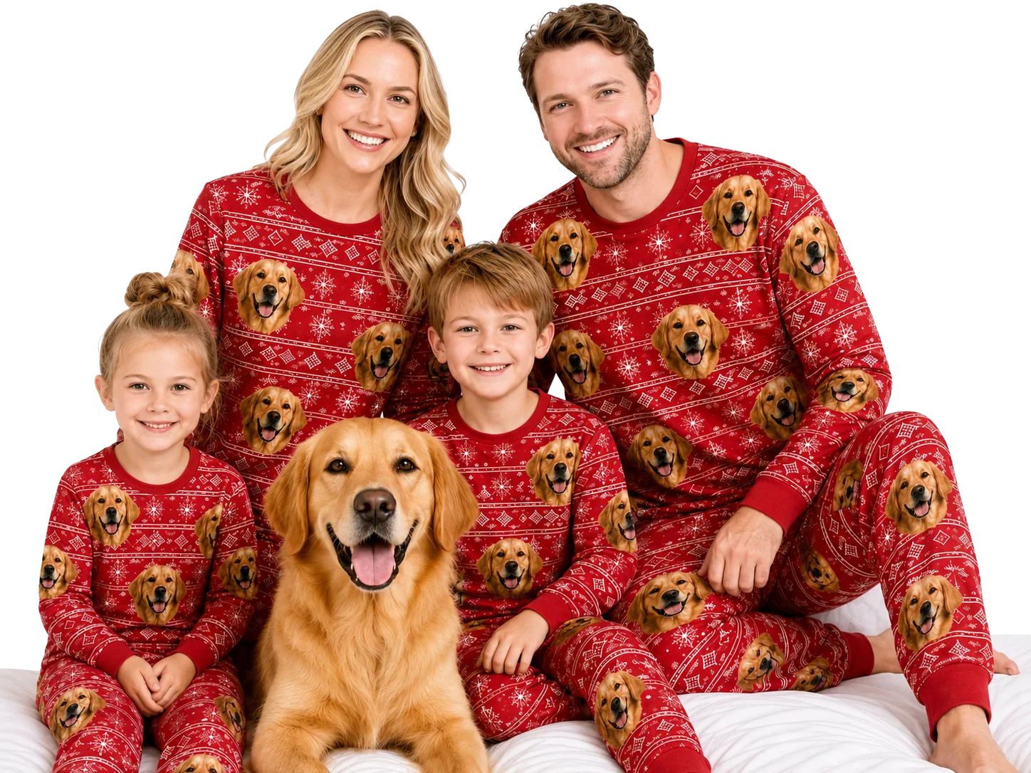 Custom face pajamas banner