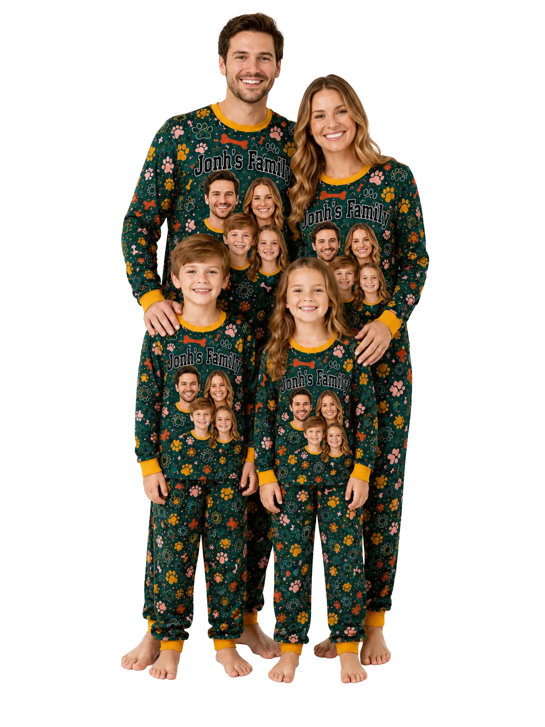 Family pajamas banner