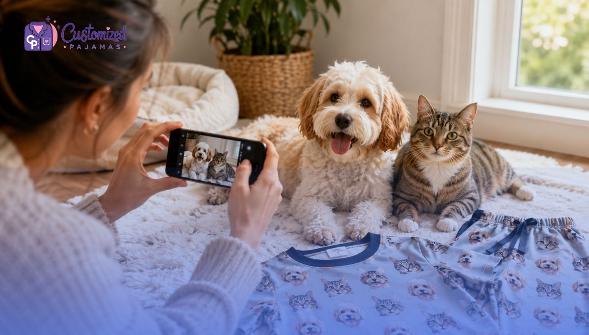 how to get the best pet photos for custom pajamas 5 easy steps